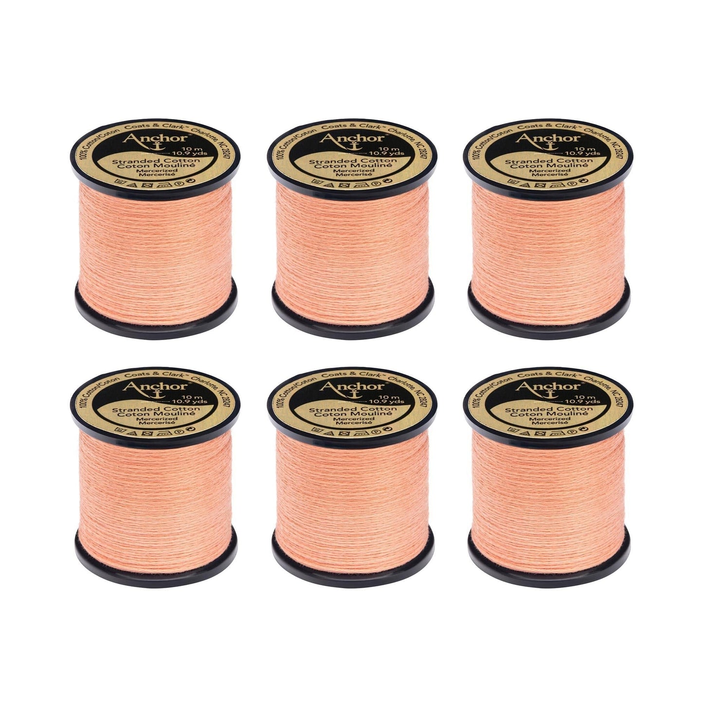 Anchor Spooled Floss 10 Meters (6 Pack) - Clearance shades
