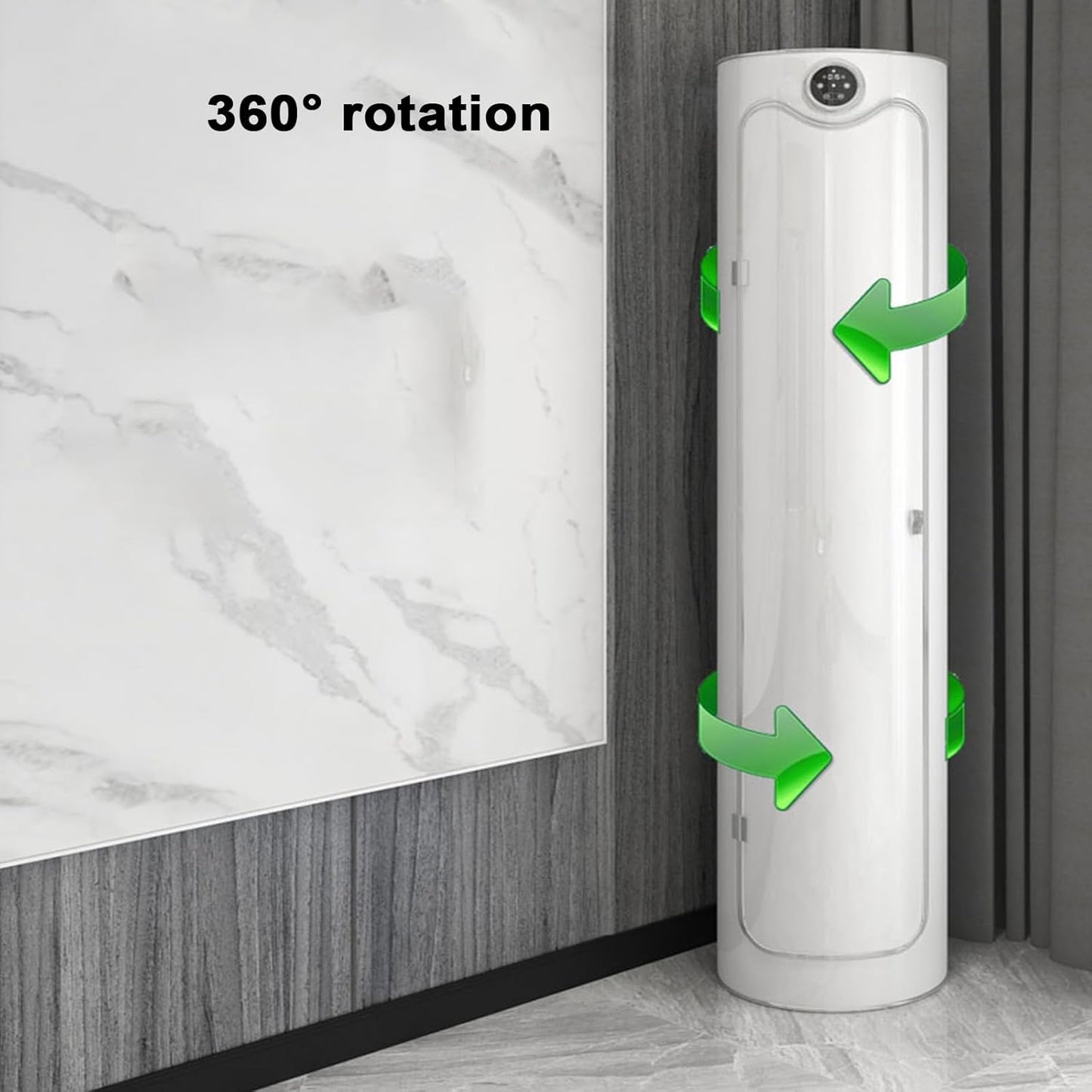Shoeva? | Smart Rotating Shoe Cabinet ¨C High Gloss, Touch Screen, Modular Storage