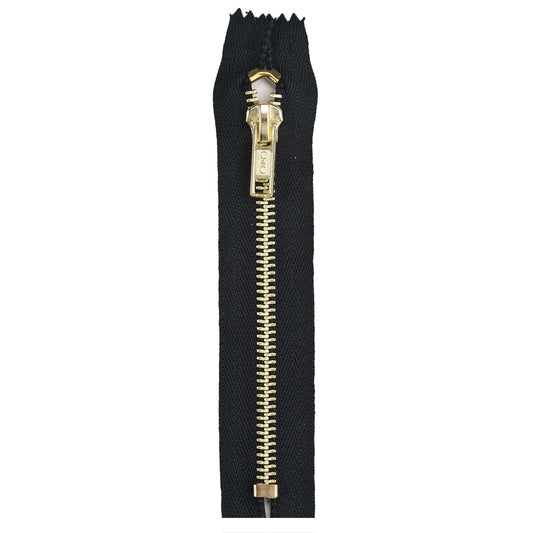 Coats & Clark Brass Pocket Zippers